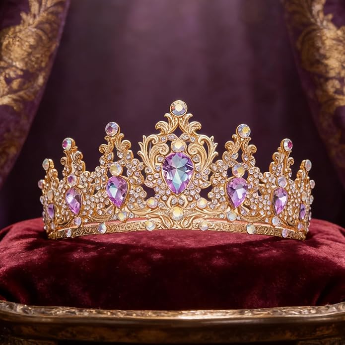 Tiaras Crown for Women, Queen Crown, Bridal for Tiaras Headband Wedding, Birthday Party Prom Princess Crystal Crowns Hair Accessories