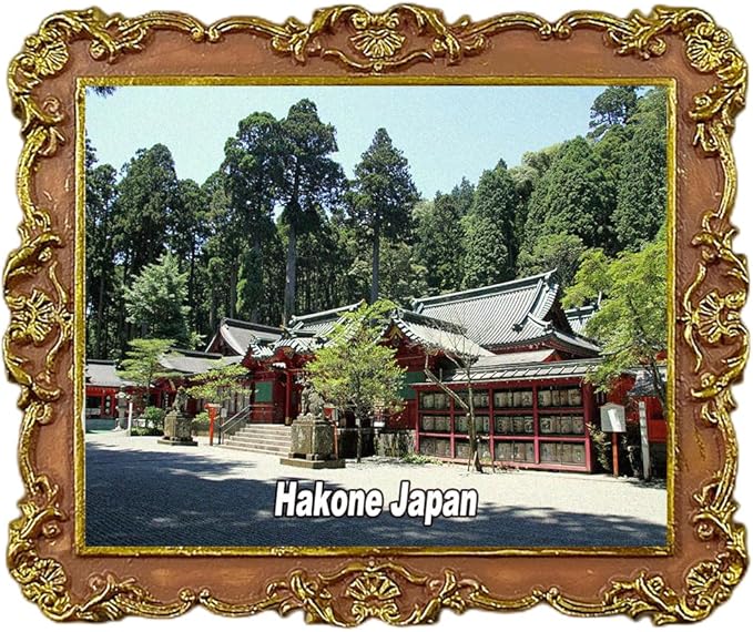 Hakone Kanagawa Japan Tourist Souvenirs Fridge Magnets City Attractions Refrigerator Decorative Magnets Home Kitchen Decoration