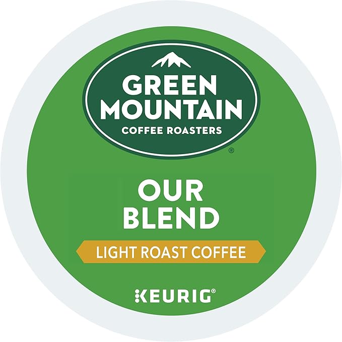 Green Mountain Coffee Roasters Our Blend Keurig Single-Serve K-Cup Pods, Light Roast, 96 Count