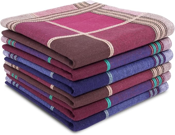 Selected Hanky 100% Cotton Handkerchiefs for Men