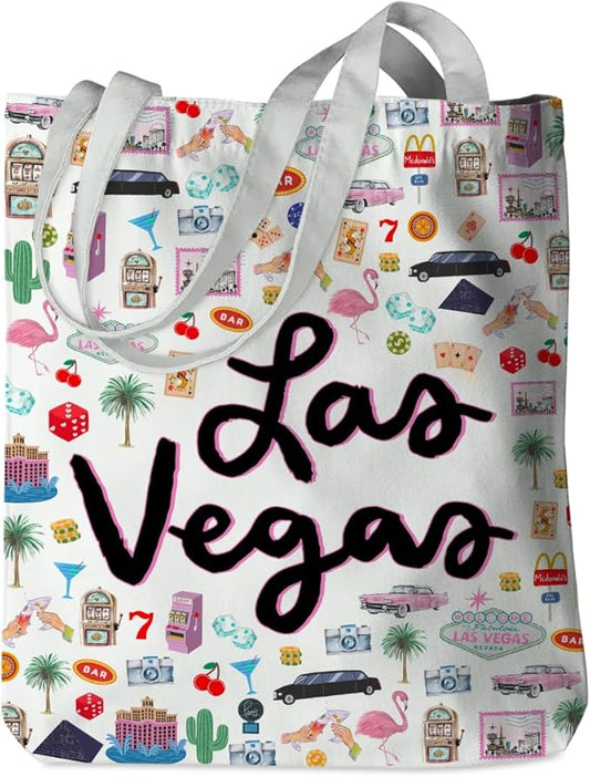 New York Paris Chicago Nashville Italy Los Angeles Las Vegas Lover Gifts Tote Bag Beach Bag Travel Gift