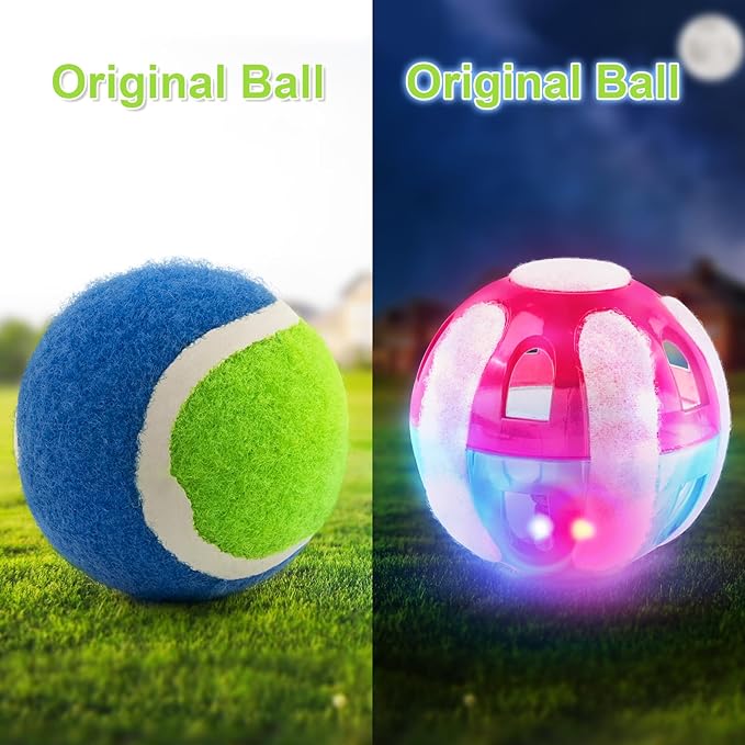Ayeboovi Kids Outdoor Beach Pool Toys Toss and Catch Ball Set Upgraded Light UP Ball Yard Lawn Games for 3-12 Years Boys Girls Toddlers Birthday Gifts Stocking Stuffers-Green