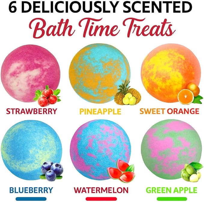 Bath Bombs for Kids with Surprise Inside, Unicorn Bath Bombs for Girls with Jewelry & Jewelry Box for Kids - Organic, Skin Moisturizing, Natural Bubble Bath, Birthday Gifts for Girls