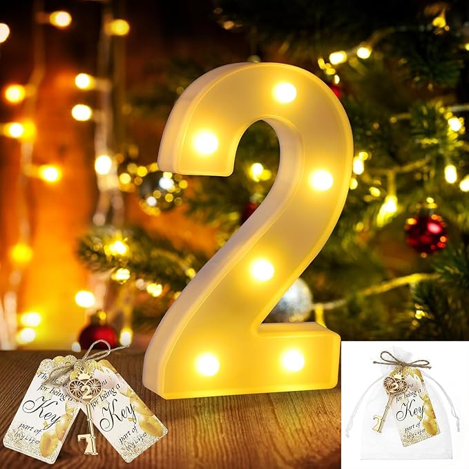 48PCS 2th Birthday Bottle Opener 2 Souvenir Party Supplies Key Opener 2th Baby Birthday Return Gifts Wedding 2th Baby Shower Gender Reveal Anniversary Party Decor(48,2th opener)