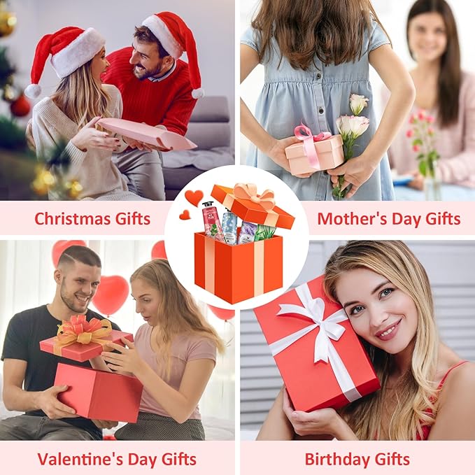 210 Pack Moisturizing Hand Cream Gifts Set, Valentines Day Gifts for Her, Hand Lotion Travel Size for Dry Cracked Hands, Bulk Hand Lotion for Teacher Gifts, Mom Gifts, Bridesmaid Gifts, Small Gifts