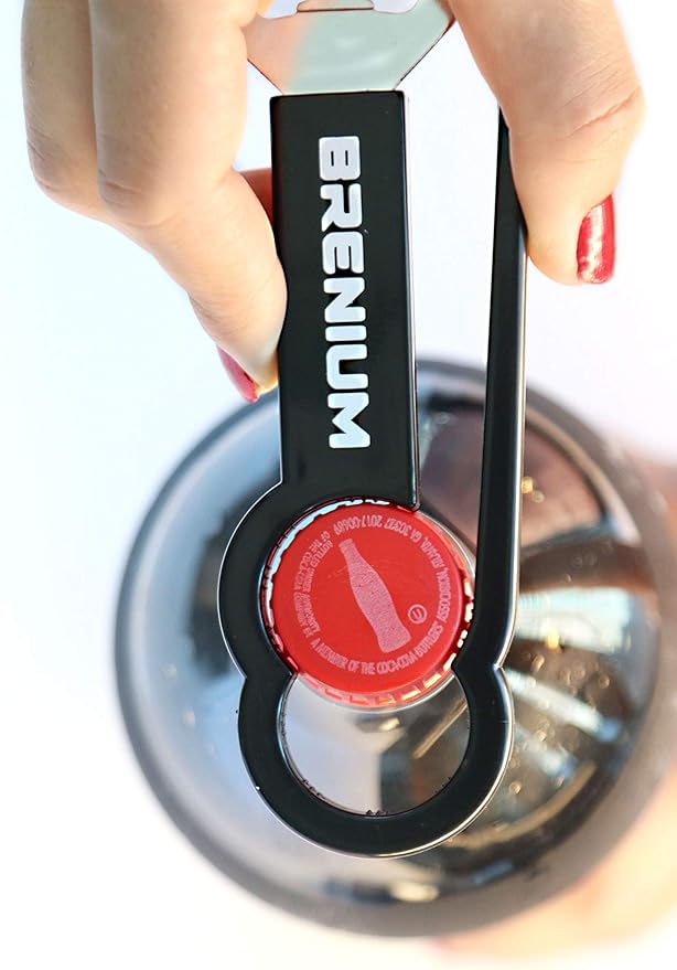 Multifunctional Bottle Opener for Water and Beer, Plastic Water Bottles, Twist-Off, for Weak Hands, Seniors, Elderly, Rheumatoid Arthritis, Botle Gripper, Ergonomic