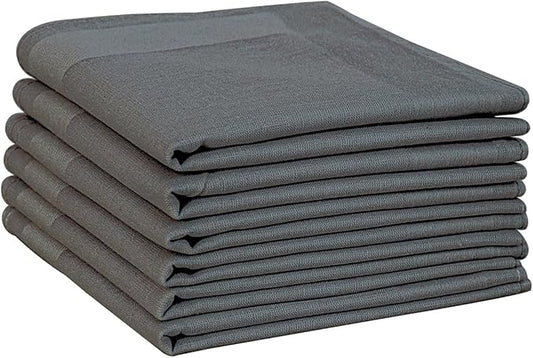 Bycc Bynn Men's Handkerchiefs Soft Cotton Solid Colour Classic Hankie