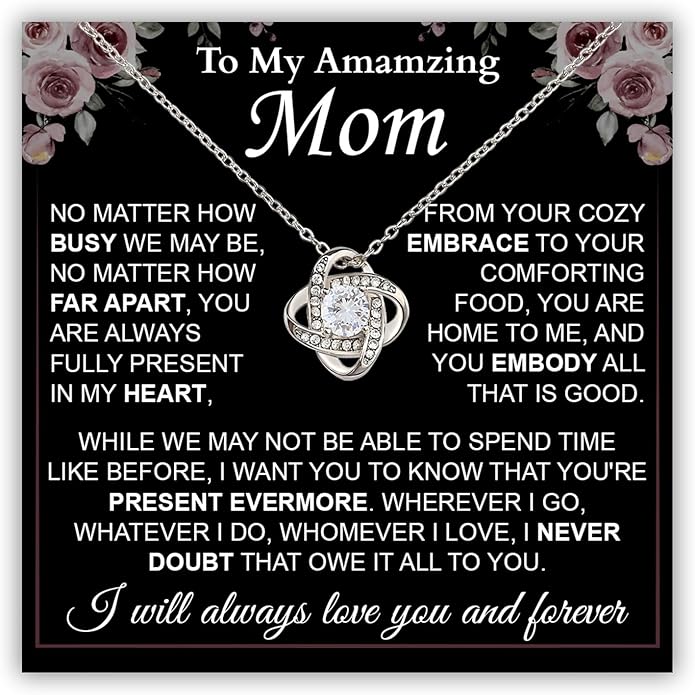 To My Mom Necklace, To My Badass Mom Necklace, To My Loving Mom Necklace From Son, Mother Daughter Necklace Gifts for Mom, Mothers Day Necklace Gift For Mom, Best Necklace Gifts For Mom