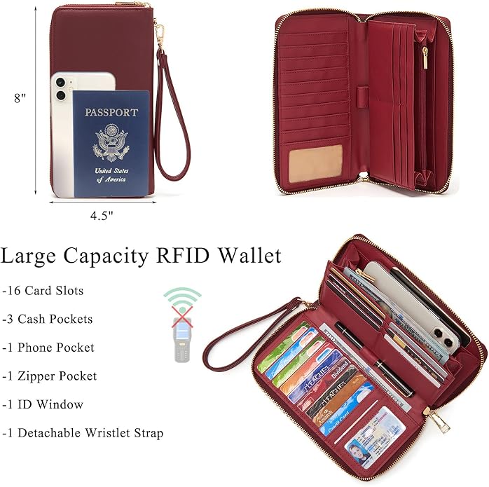 Large Crossbody Bags Ladies Shoulder Handbags Purse and Wallet Set for Women Totes Hobo Purses