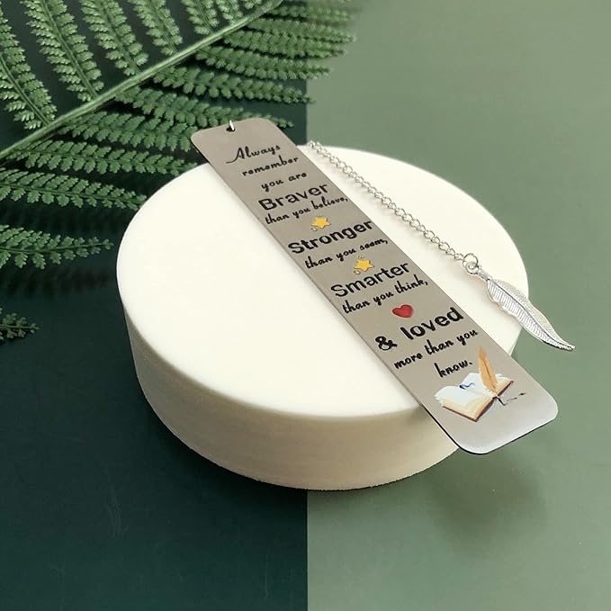 Inspirational Bookmarks Graduation Bookmark Encouragement Brother Sister Birthday Gifts Cousin Best Friend Niece Nephew Back to School Keepsakes Colleague Retirement Christmas (Always Remember)