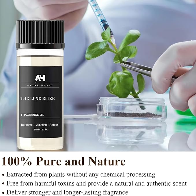 Hotel Diffuser Oil Inspired by The Ritz Carlton Hotel 50ml - Home Luxury Scents - Ritz Carlton Scent Diffuser Oil - Premium Fragrance Oils for Ultrasonic and Waterless Diffusers