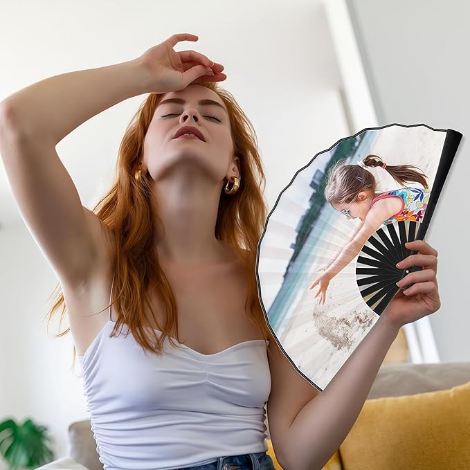 Custom Fans Personalized Fans for Line Dancing Folding Popping Fans for Wedding Dancing Concert Cosplay Party