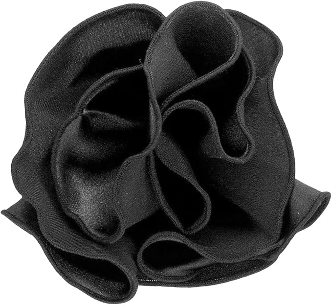 Premium Pre-Folded Four-Point Suit Pocket Square for Men with Sewn Pocket Fold