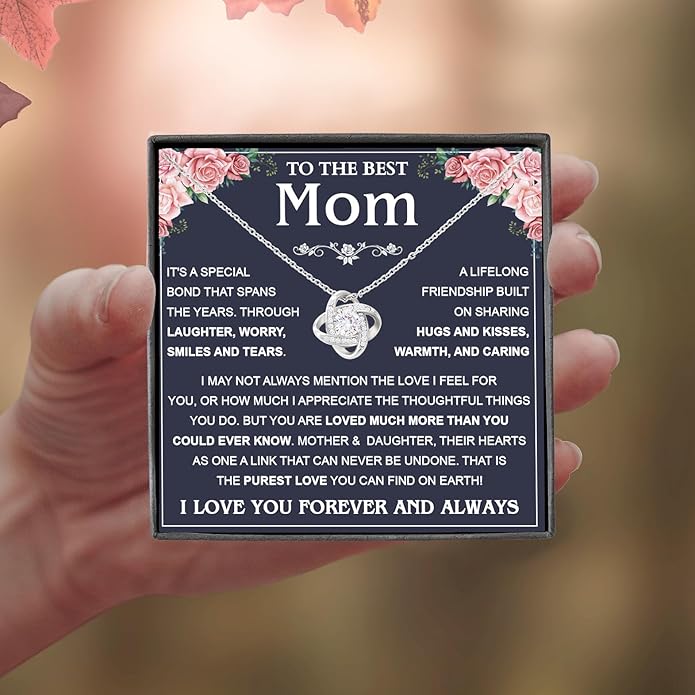 To My Mom Necklace, To My Badass Mom Necklace, To My Loving Mom Necklace From Son, Mother Daughter Necklace Gifts for Mom, Mothers Day Necklace Gift For Mom, Best Necklace Gifts For Mom