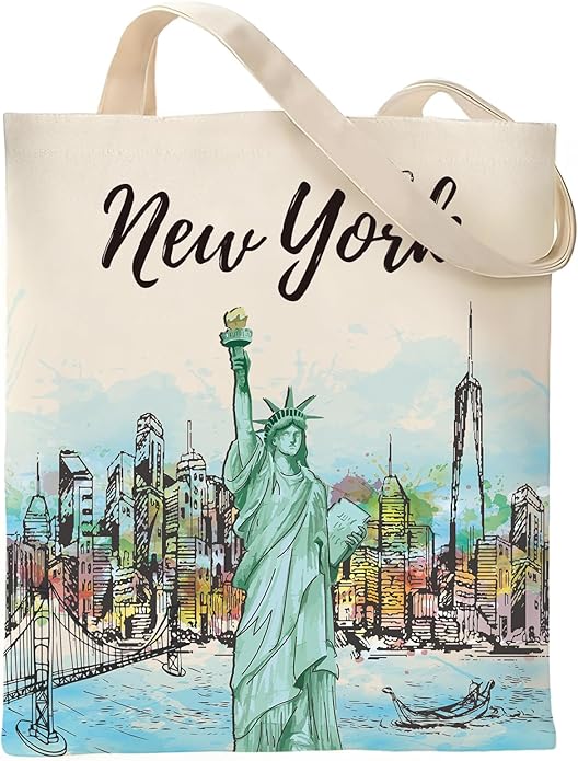 Canvas Tote Bag Gift - Funny Reusable Cloth Bags Vintage Totes Gifts for Women Shopping Grocery Lover Books Reader