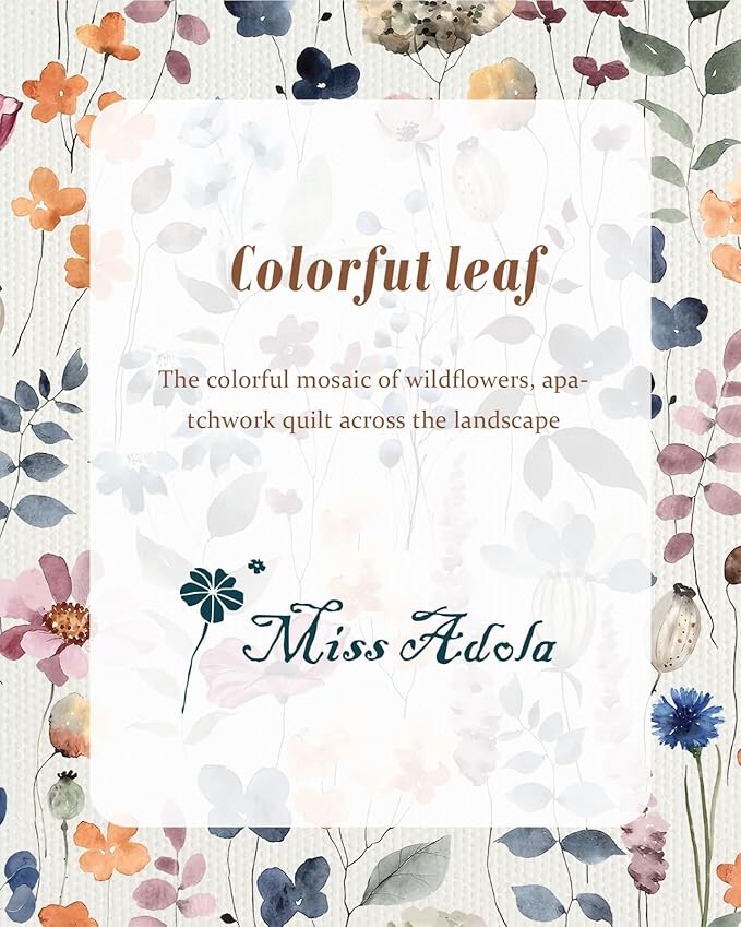 Miss Adola Aesthetic Tote Bag for Girls - with Magnetic Buckle and Zipper Inner Pocket for Women Lady Canvas Cotton Tote Bag