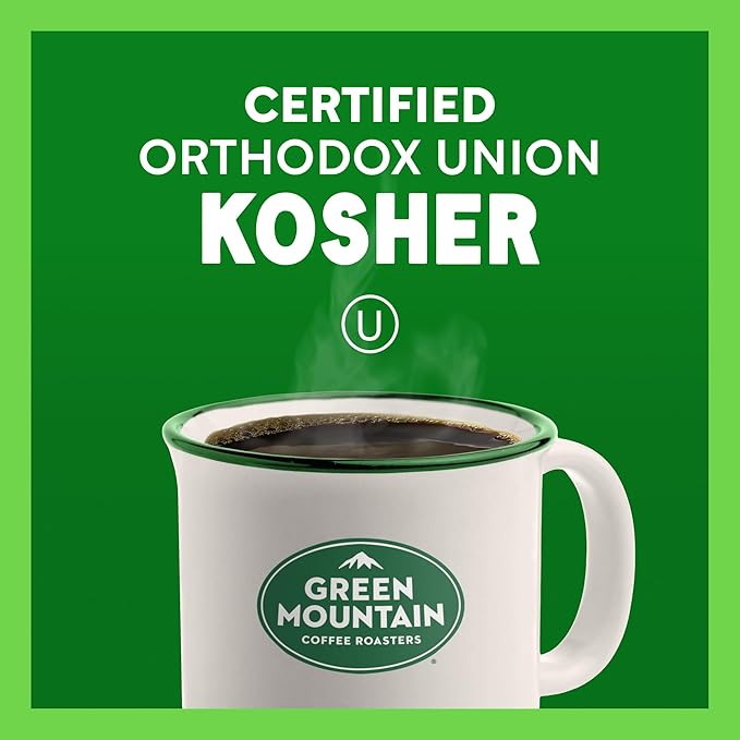Green Mountain Coffee Roasters Breakfast Blend Single-Serve Keurig K-Cup Pods, Light Roast Coffee, 48 Count
