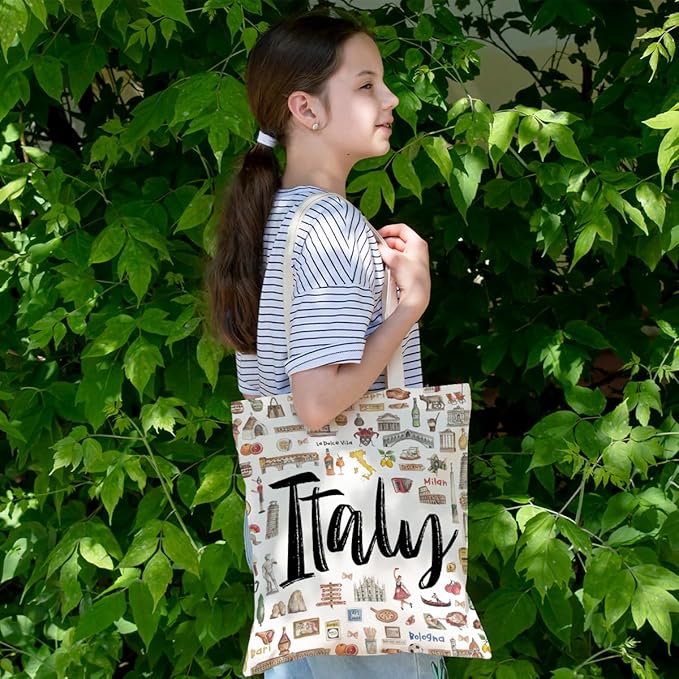 New York Paris Chicago Nashville Italy Los Angeles Las Vegas Lover Gifts Tote Bag Beach Bag Travel Gift
