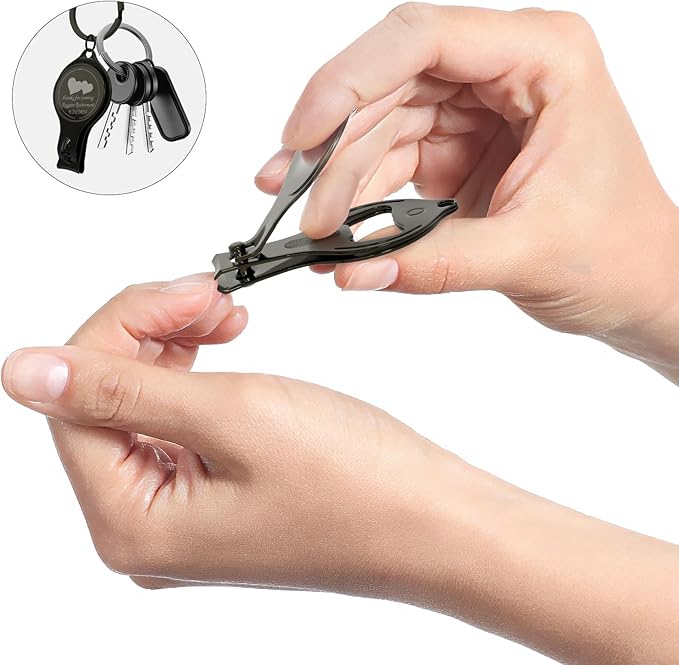 100pcs Personalized 4 in 1 Multi Function Bottle Opener, Black Nail Clipper, Wedding Favors Brewery, Private Customized, Multitool Gifts for Men