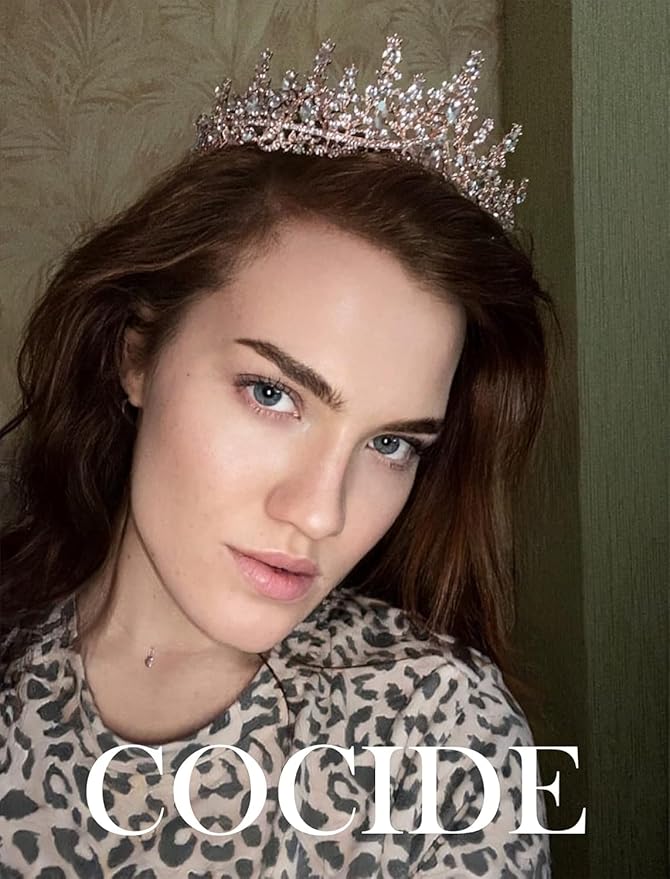 COCIDE BIRTHDAY QUEEN Birthday Sash for Women Tiaras for Girls Happy Birthday Decorations Set Rhinestone Headband Sashes Hair Accessories Glitter Crown for Party Supplies