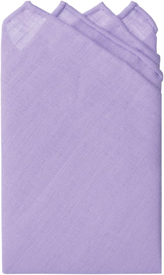 Jacob Alexander Linen Handrolled 15" x 15" Pocket Square Hanky