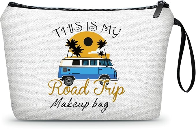 Travel Cosmetic Bag - Perfect for Women's Gifts, Road Trips, Birthdays, Christmas & More