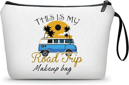 Travel Cosmetic Bag - Perfect for Women's Gifts, Road Trips, Birthdays, Christmas & More