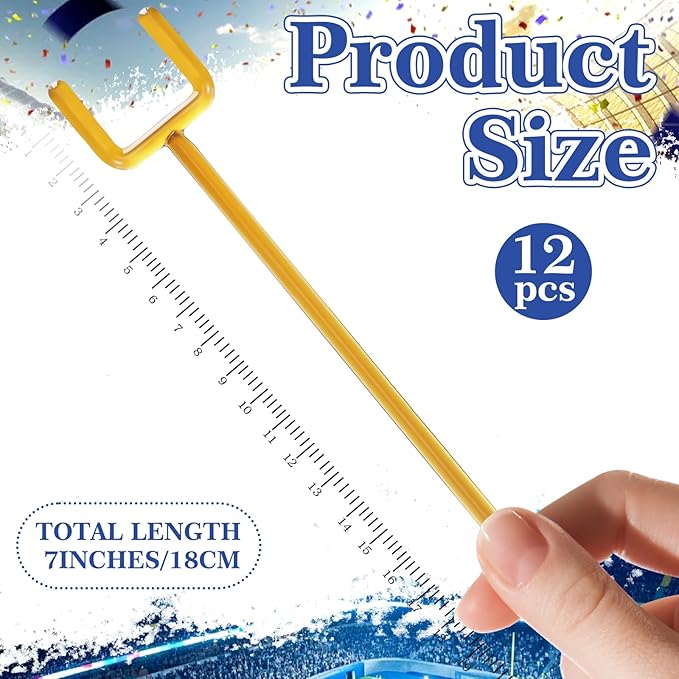 12 Pcs 7 Inch Football Swizzle Stir Sticks Glass Drink Stirrers Coffee Hot Cocoa Chocolate Bar Supplies Cocktail Stirrers Sports Club Cocktail Stick Decoration for Party Favors(Football Goal)