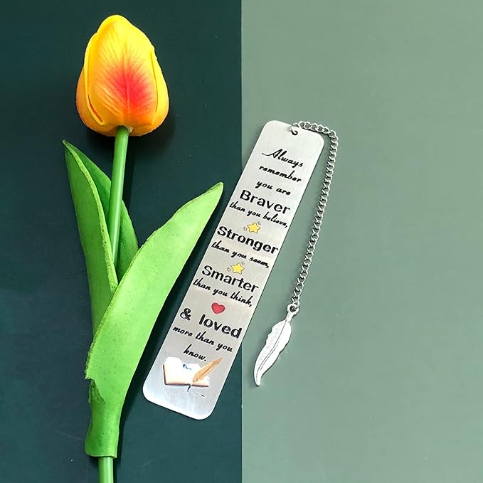 Inspirational Bookmarks Graduation Bookmark Encouragement Brother Sister Birthday Gifts Cousin Best Friend Niece Nephew Back to School Keepsakes Colleague Retirement Christmas (Always Remember)