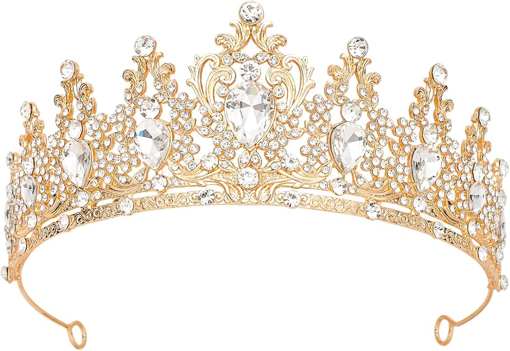 Tiaras Crown for Women, Queen Crown, Bridal for Tiaras Headband Wedding, Birthday Party Prom Princess Crystal Crowns Hair Accessories