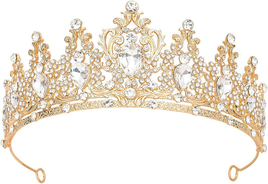 Tiaras Crown for Women, Queen Crown, Bridal for Tiaras Headband Wedding, Birthday Party Prom Princess Crystal Crowns Hair Accessories