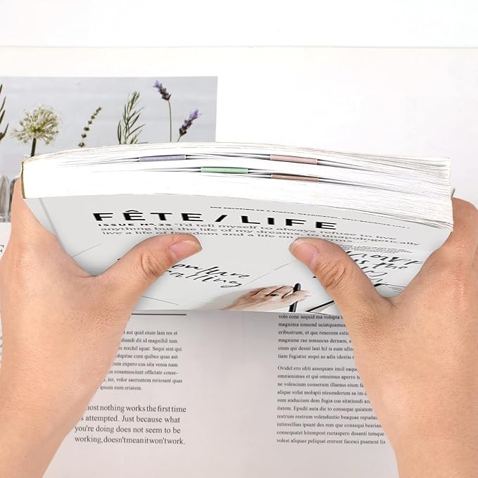 30 Pieces Bookmark, Magnetic Bookmarks for Women, Men, Book Lovers, Page Markers for Students Teachers Reading (Misty, Ocean, Emerald)