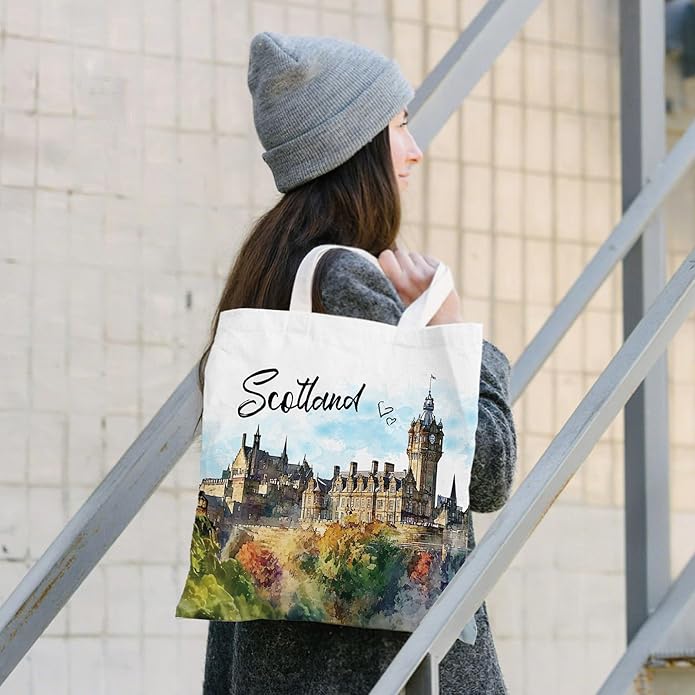 Canvas Tote Bag Gift - Funny Reusable Cloth Bags Vintage Totes Gifts for Women Shopping Grocery Lover Books Reader