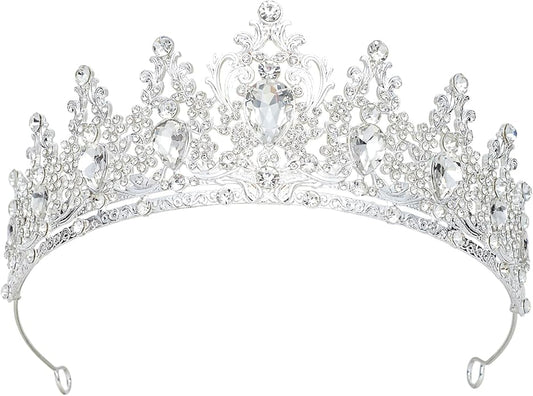Tiaras Crown for Women, Queen Crown, Bridal for Tiaras Headband Wedding, Birthday Party Prom Princess Crystal Crowns Hair Accessories