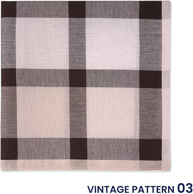Selected Hanky 100% Cotton Handkerchiefs for Men