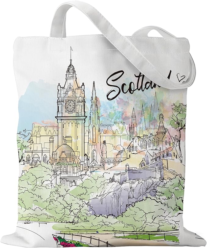 Europe Travel Souvenirs Gifts Tote Bags Reusable Grocery Bags London Paris Switzerland Gifts for Women