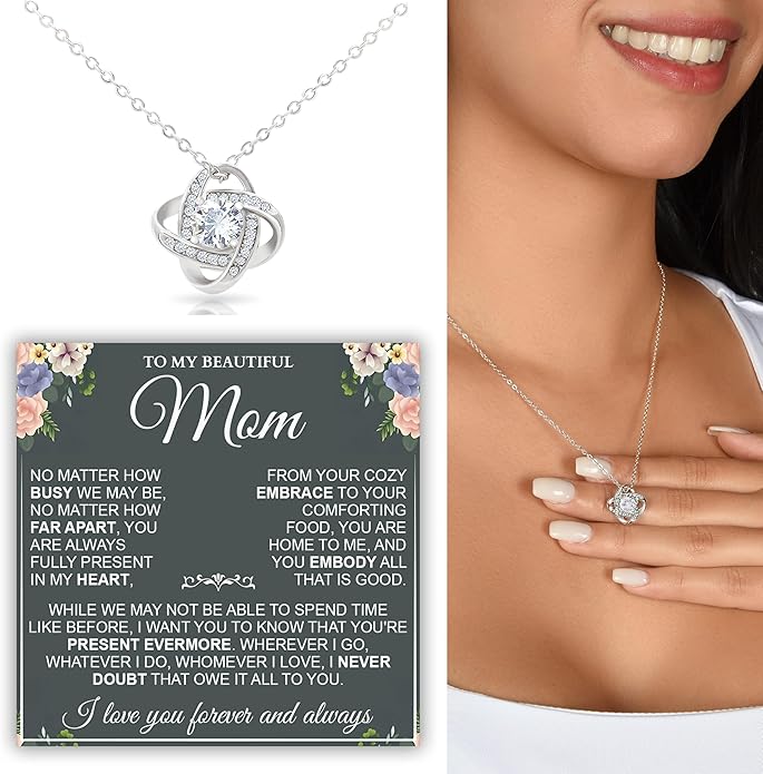 To My Mom Necklace, To My Badass Mom Necklace, To My Loving Mom Necklace From Son, Mother Daughter Necklace Gifts for Mom, Mothers Day Necklace Gift For Mom, Best Necklace Gifts For Mom