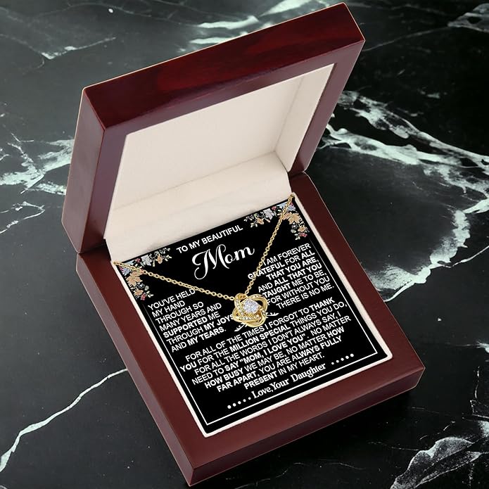 To My Mom Necklace, To My Badass Mom Necklace, To My Loving Mom Necklace From Son, Mother Daughter Necklace Gifts for Mom, Mothers Day Necklace Gift For Mom, Best Necklace Gifts For Mom
