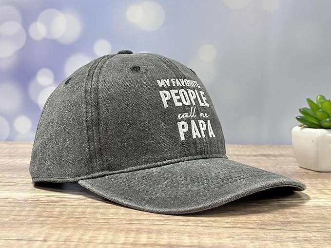 Adjustable Embroidery Baseball Hat for Men Women