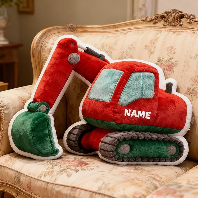 WERWAES Custom Pillow – Personalized Funny Gift for Men & Women, Car Music Pet Theme, Perfect for Birthday Party or Christmas Decorations, Bedroom or Sofa Cushion