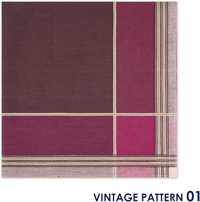 Selected Hanky 100% Cotton Handkerchiefs for Men