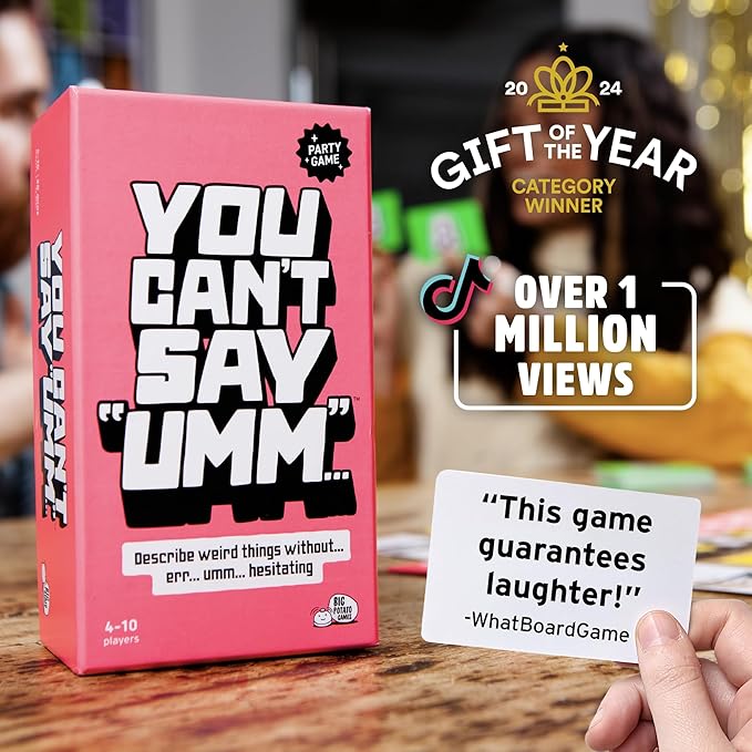 Party Game Bundle – Herd Mentality & You Can’t Say UMM | Fun Family Board Games for Adults, Teens & Kids | Easy-to-Learn, Hilarious Games for Game Night & Parties