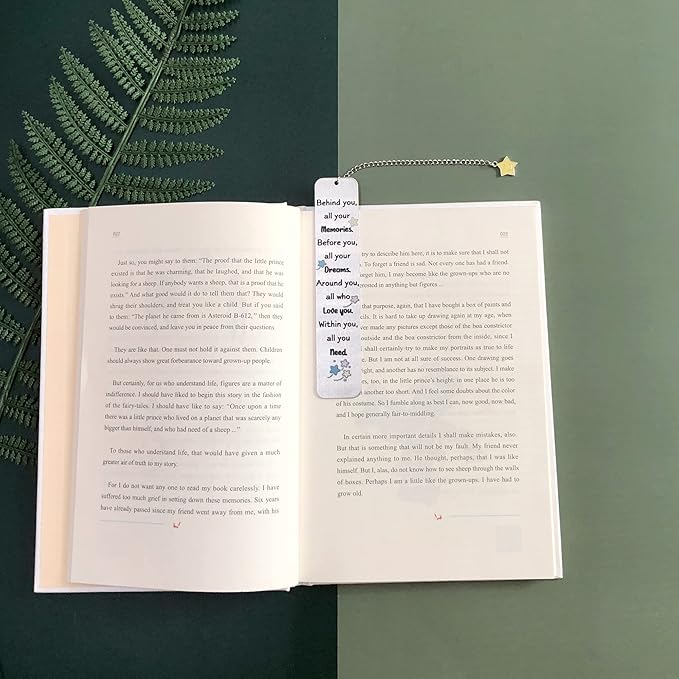 Inspirational Bookmark for Friend Granddaughter Graduation Bookmarks Brother Sister Birthday Back to School Gifts Cousin Encouragement Colleague Retirement Christmas Best Wishes Keepsakes (Behind you)