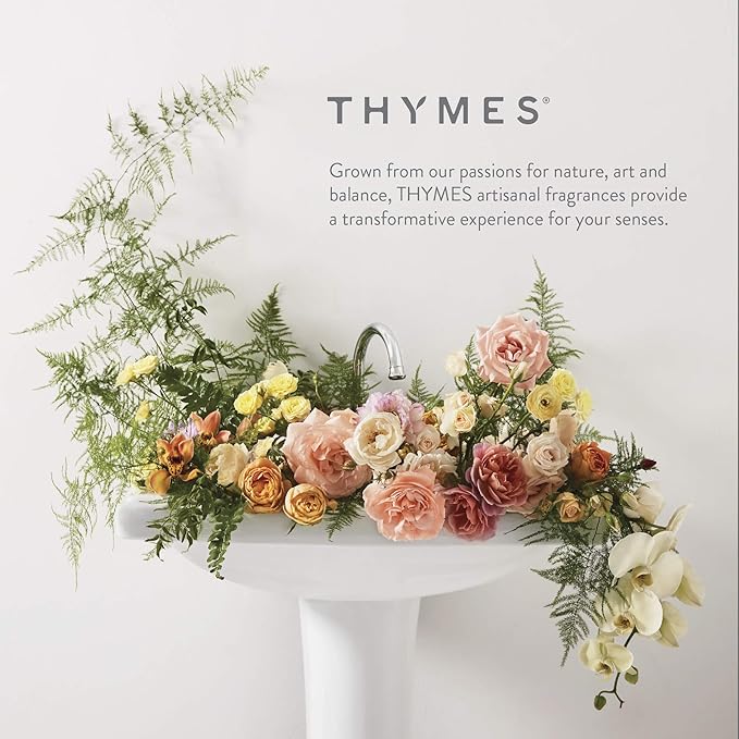 Thymes Home Fragrance Mist – Room Air Fresheners for Home Long Lasting – Air Freshener Spray – Premium Home Fragrance – Floral Notes of Gardenia, Lush Rose, & Fresh Jasmine (Goldleaf Gardenia, 3 oz)