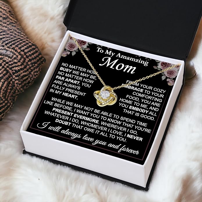 To My Mom Necklace, To My Badass Mom Necklace, To My Loving Mom Necklace From Son, Mother Daughter Necklace Gifts for Mom, Mothers Day Necklace Gift For Mom, Best Necklace Gifts For Mom