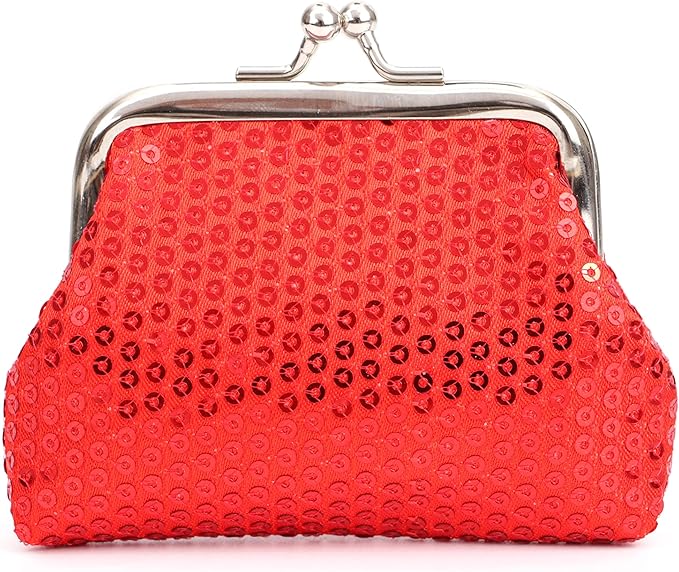 CONCISE Coin Purse Vintage Bag Lock Wallet Buckle Kiss Lock change purse leather coin purse change holder wallet coin