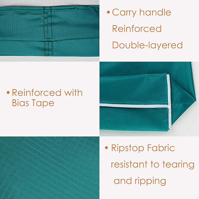 BeeGreen Marrs Reusable Grocery Bags Wholesale Green Reusable Kitchen Bags Bulk Foldable-Machine Washable with Zipper Storage Pouch 50 Packs