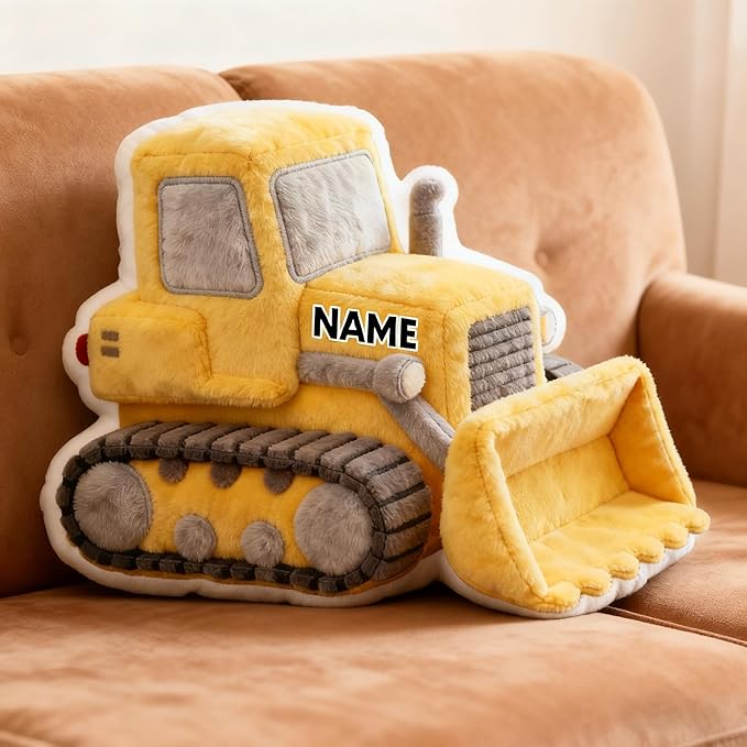 WERWAES Custom Pillow – Personalized Funny Gift for Men & Women, Car Music Pet Theme, Perfect for Birthday Party or Christmas Decorations, Bedroom or Sofa Cushion