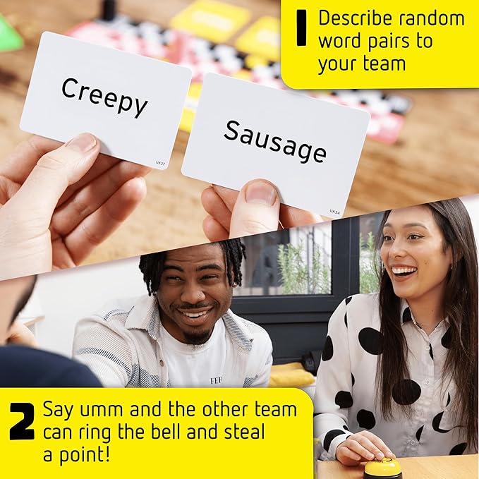 Party Game Bundle – Herd Mentality & You Can’t Say UMM | Fun Family Board Games for Adults, Teens & Kids | Easy-to-Learn, Hilarious Games for Game Night & Parties