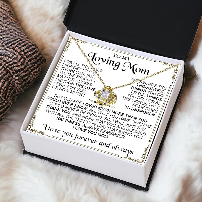 To My Mom Necklace, To My Badass Mom Necklace, To My Loving Mom Necklace From Son, Mother Daughter Necklace Gifts for Mom, Mothers Day Necklace Gift For Mom, Best Necklace Gifts For Mom